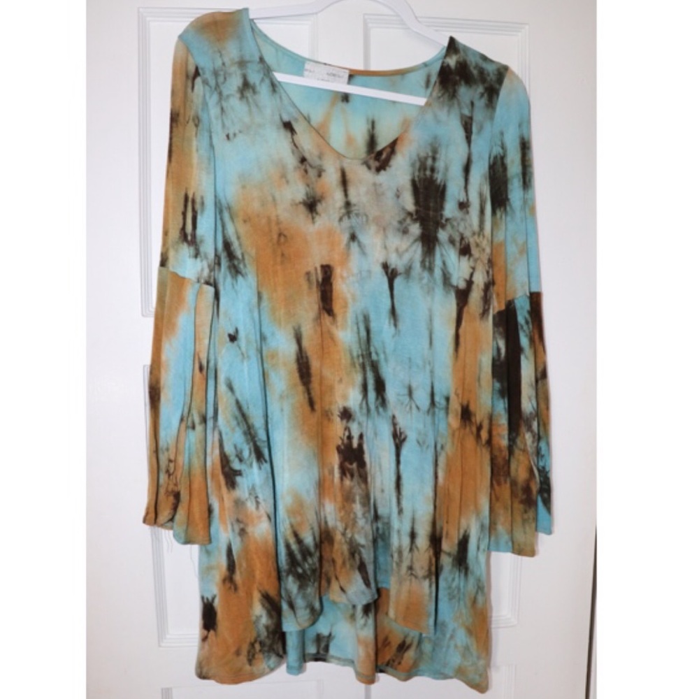 Tie Dye Shift Dress